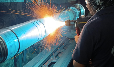 Arc spray coating