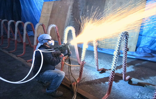 Boiler Tube Coating Through Arc Process