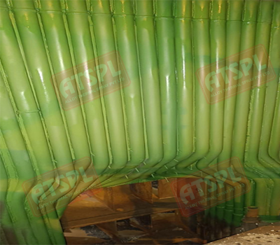 Boiler Tube Coating at burner Area