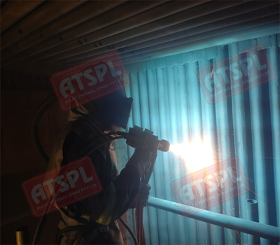 Boiler (Water Tube) Coating through Arc Process