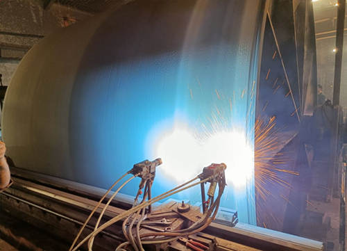 High Chrome Alloys Coating with Dual System
