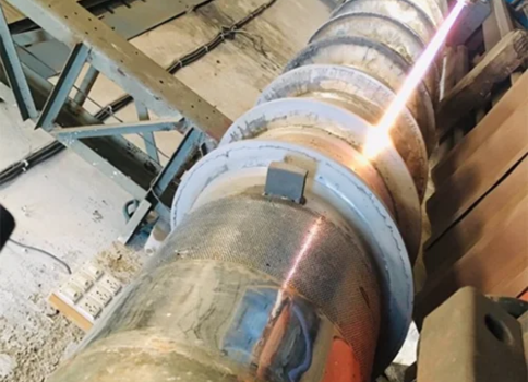 HVOF Coating On Screw